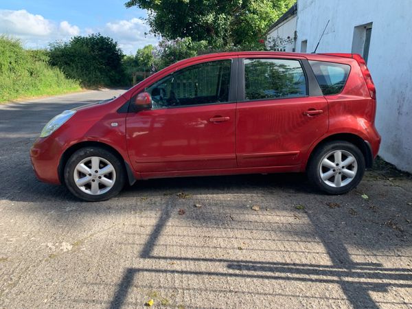 Nissan Note MPV, Petrol, 2008, Red