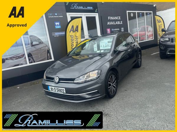 Volkswagen Golf Hatchback, Petrol, 2018, Grey