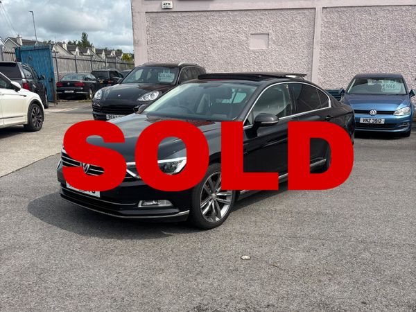 Volkswagen Passat Saloon, Diesel, 2018, Black