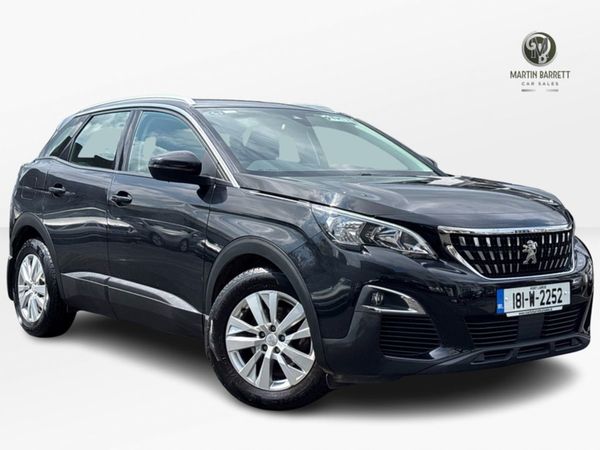 Peugeot 3008 MPV, Petrol, 2018, Black