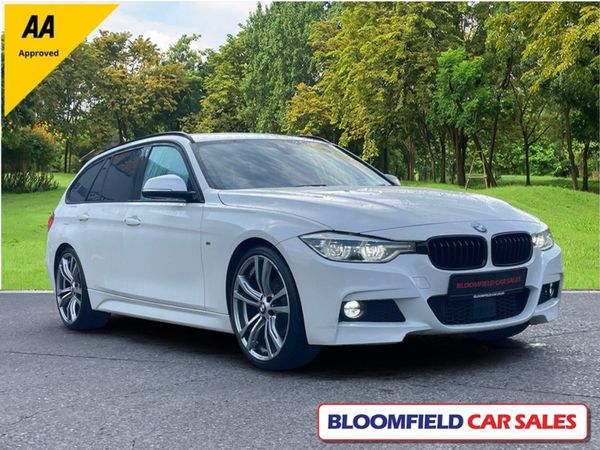 BMW 3-Series Estate, Diesel, 2016, White