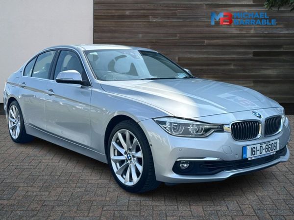 BMW 3-Series Saloon, Petrol Plug-in Hybrid, 2016, Silver