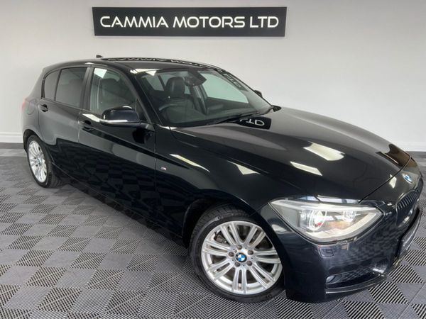 BMW 1-Series Hatchback, Petrol, 2014, Black