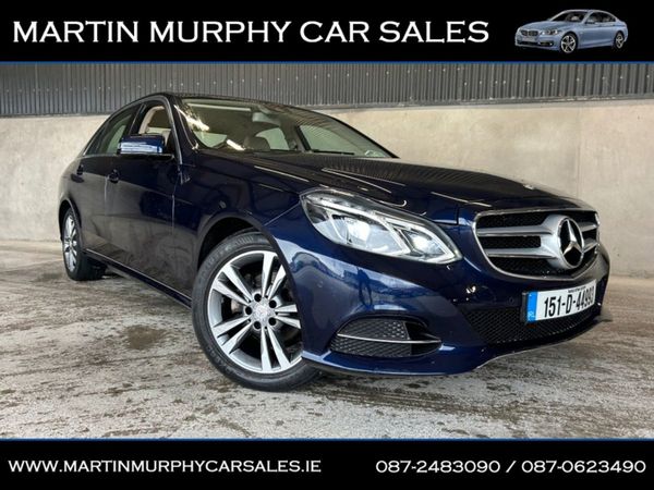 Mercedes-Benz E-Class Saloon, Diesel, 2015, Blue