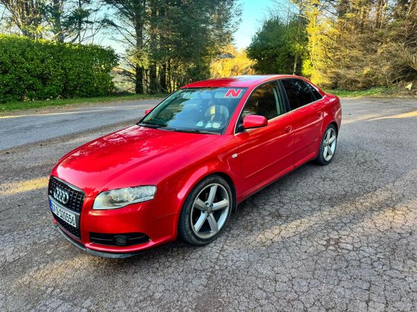 Audi A4 Saloon, Diesel, 2007, Red