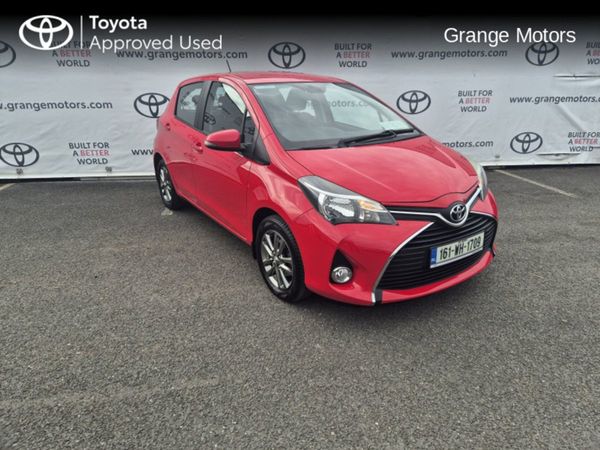 Toyota Yaris Hatchback, Petrol, 2016, Red