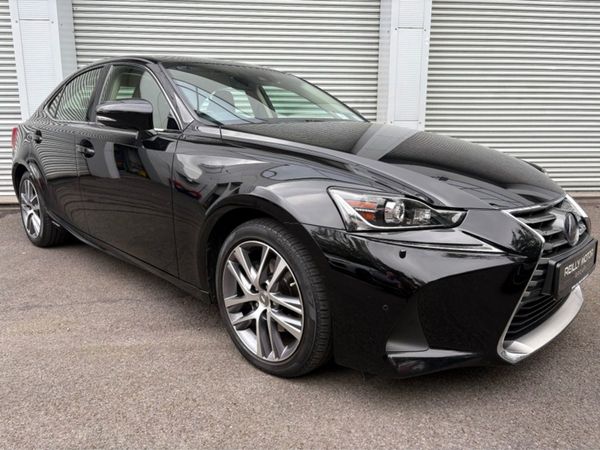 Lexus IS Saloon, Petrol Hybrid, 2018, Black