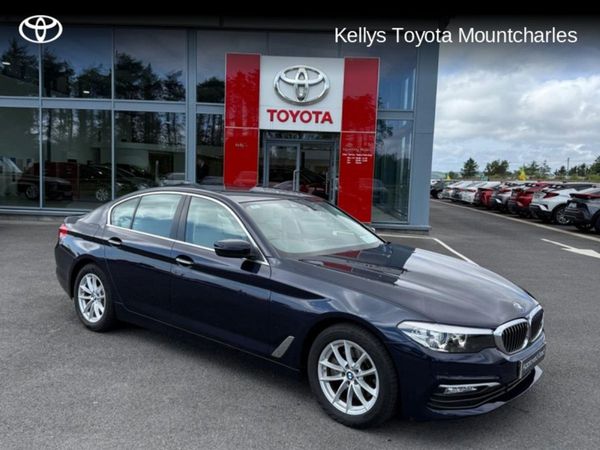 BMW 5-Series Saloon, Diesel, 2017, Blue