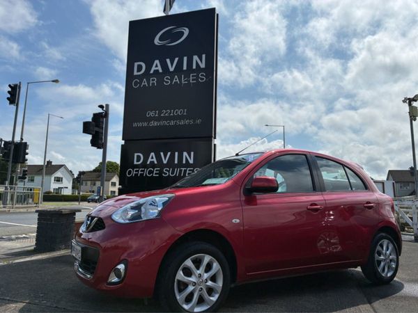 Nissan Micra Hatchback, Petrol, 2017, Red