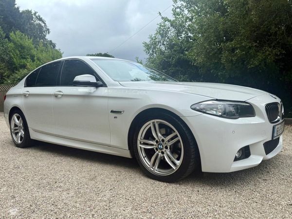 BMW 5-Series Saloon, Diesel, 2016, White