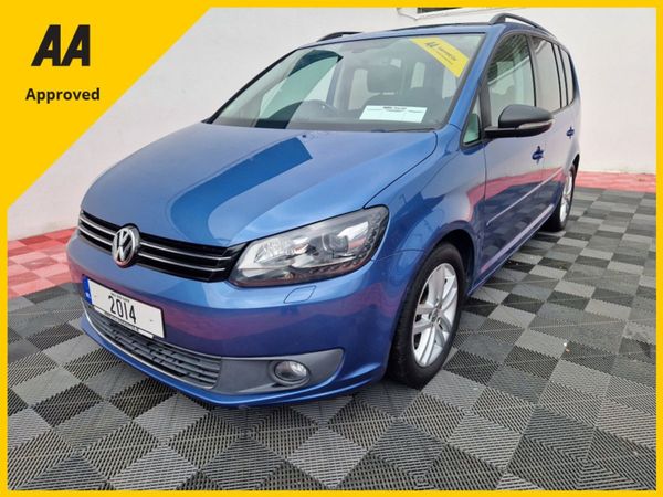 Volkswagen Touran MPV, Petrol, 2014, Blue