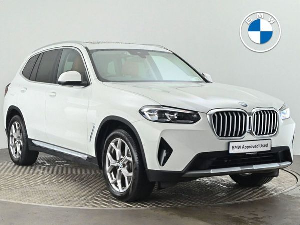 BMW X3 SUV, Diesel Hybrid, 2024, White