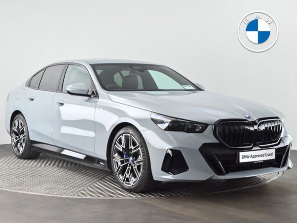 BMW 5-Series Saloon, Petrol Plug-in Hybrid, 2025, Grey