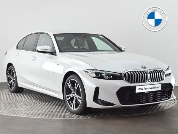 BMW 3-Series Saloon, Petrol Plug-in Hybrid, 2024, White