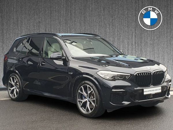 BMW X5 SUV, Petrol Plug-in Hybrid, 2022, Black
