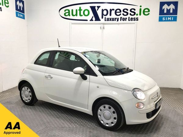 Fiat 500 Hatchback, Petrol, 2015, White