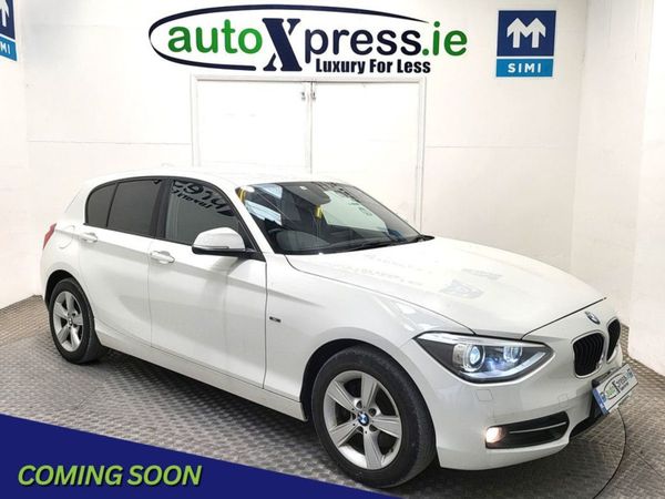 BMW 1-Series Hatchback, Diesel, 2017, White