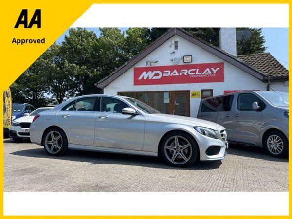 Mercedes-Benz C-Class Saloon, Diesel, 2019, Grey