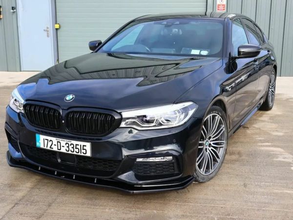BMW 5-Series Saloon, Petrol, 2017, Black
