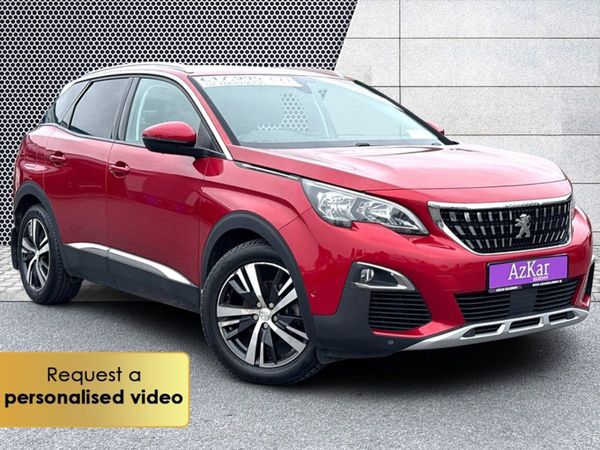 Peugeot 3008 SUV, Diesel, 2018, Red