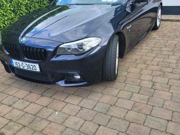 BMW 5-Series Saloon, Diesel, 2015, Black