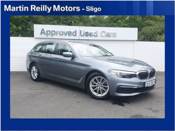 BMW 5-Series Estate, Diesel, 2020, Blue