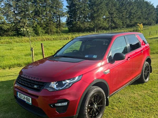 Land Rover Discovery Sport SUV, Diesel, 2015, Red