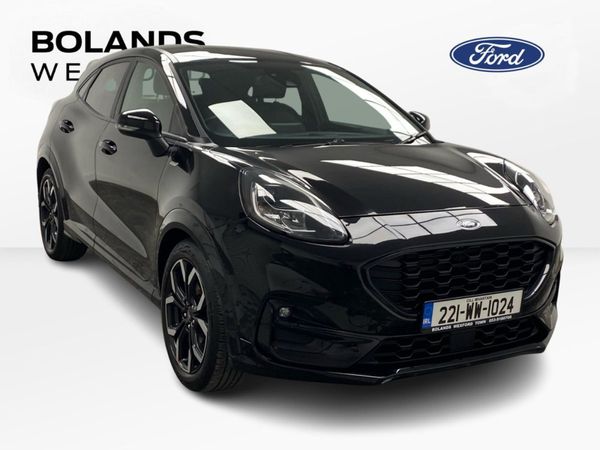 Ford Puma MPV, Petrol Hybrid, 2022, Black
