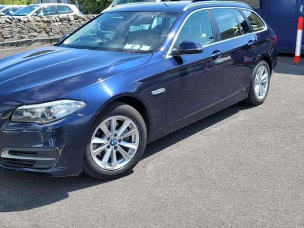 BMW 5-Series Estate, Diesel, 2014, Blue