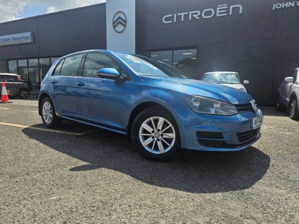 Volkswagen Golf Hatchback, Petrol, 2014, Blue