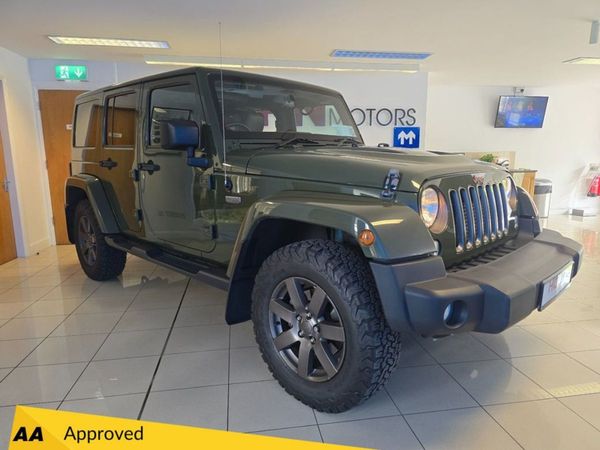 Jeep Wrangler SUV, Diesel, 2016, Green