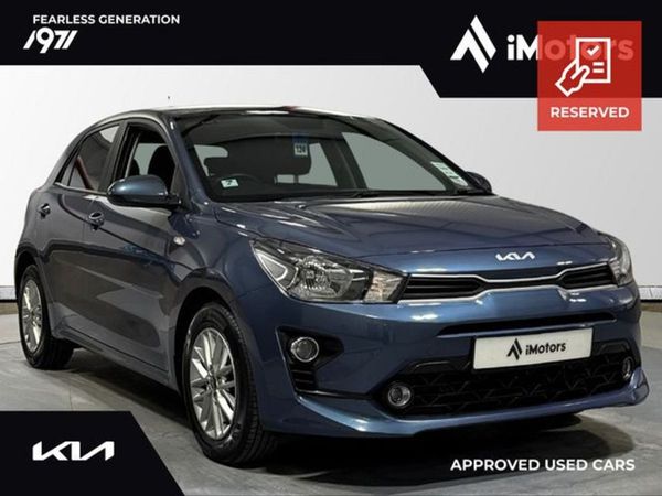 Kia Rio Hatchback, Petrol, 2023, Blue