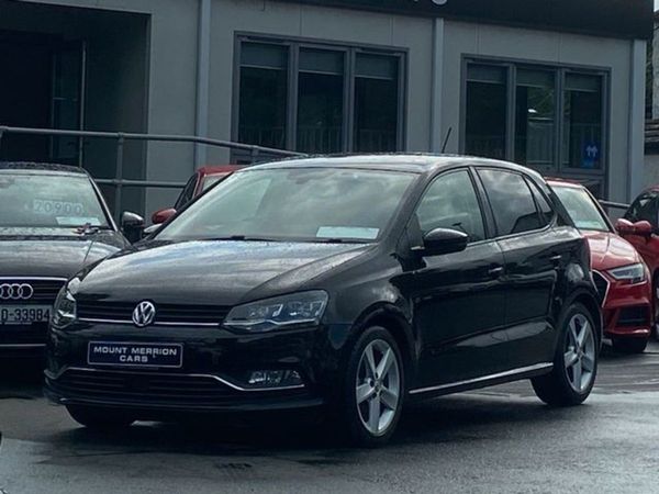 Volkswagen Polo Hatchback, Petrol, 2017, Black