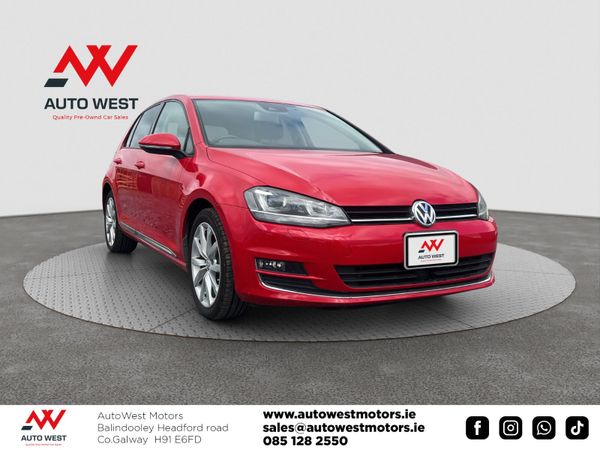 Volkswagen Golf Hatchback, Petrol, 2016, Red