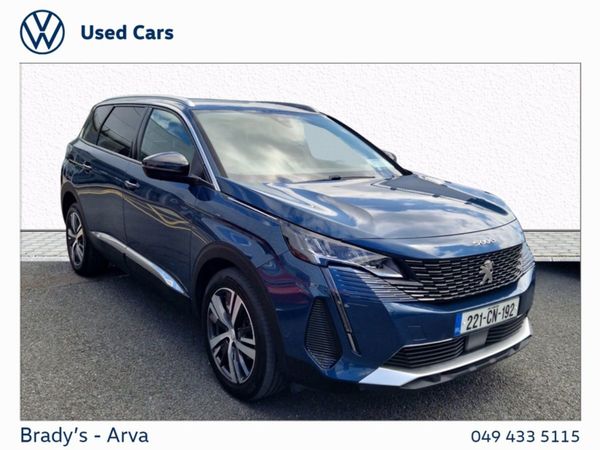 Peugeot 5008 SUV, Diesel, 2022, Blue