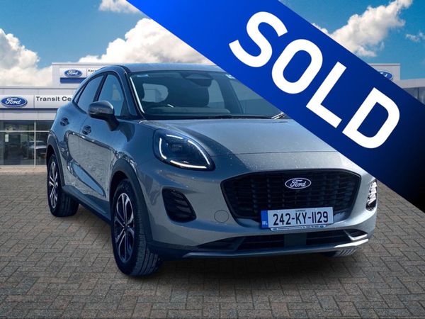 Ford Puma SUV, Petrol Hybrid, 2024, Grey