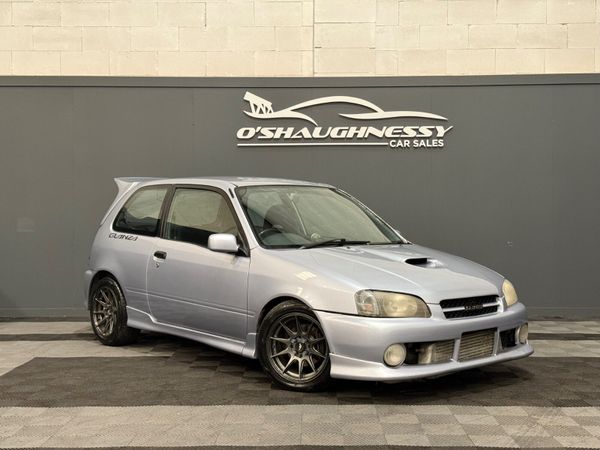 Toyota Starlet Hatchback, Petrol, 1997, Silver