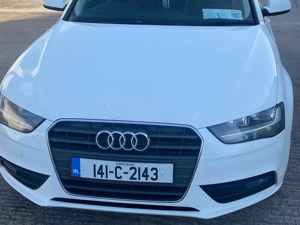 Audi A4 Saloon, Diesel, 2014, White