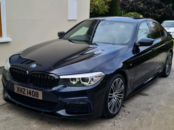 BMW 5-Series Saloon, Diesel, 2019, Black