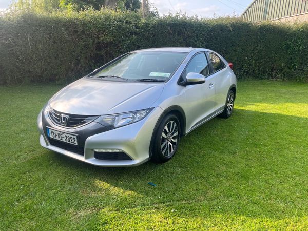 Honda Civic Hatchback, Diesel, 2013, Silver