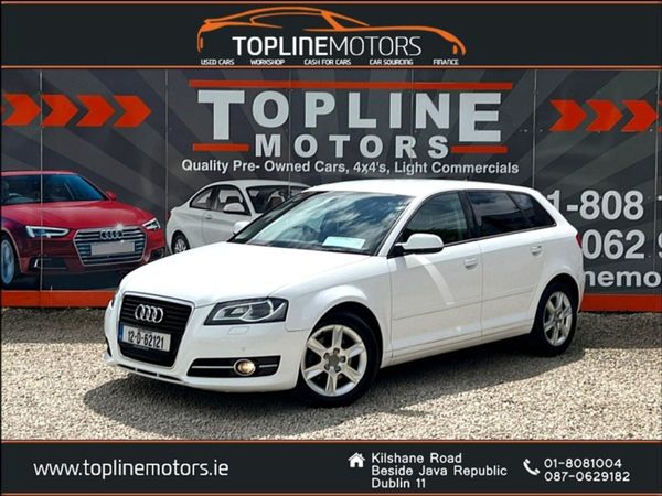 Audi A3 Hatchback, Petrol, 2012, White
