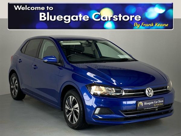 Volkswagen Polo Hatchback, Petrol, 2018, Blue