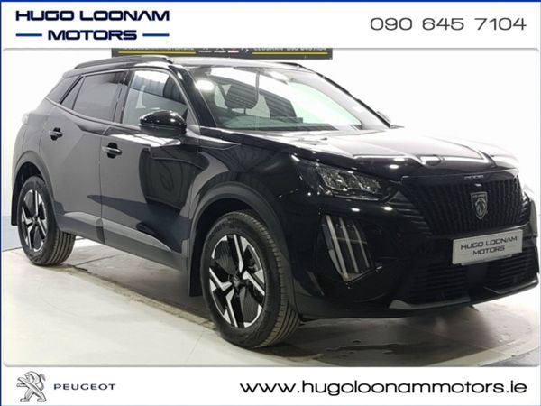 Peugeot 2008 SUV, Petrol Hybrid, 2025, Black