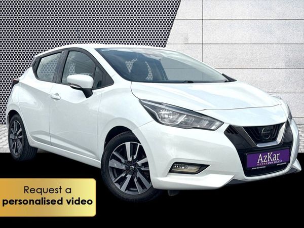 Nissan Micra Hatchback, Petrol, 2018, White