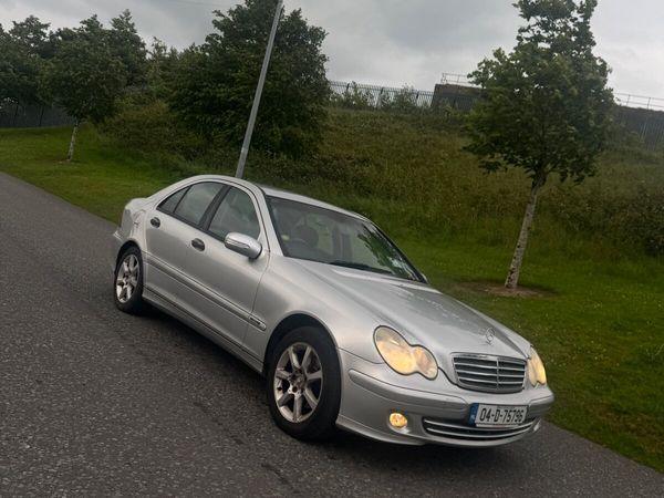 Mercedes-Benz C-Class Saloon, Petrol, 2004, Silver