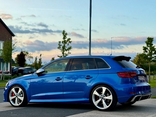 Audi RS3 Hatchback, Petrol, 2017, Blue