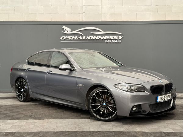 BMW 5-Series Saloon, Diesel, 2015, Grey