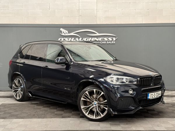 BMW X5 SUV, Petrol Plug-in Hybrid, 2017, Black