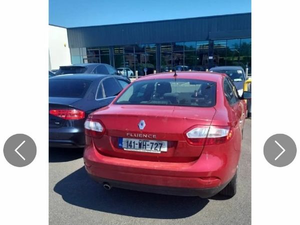 Renault Fluence Saloon, Diesel, 2014, Red
