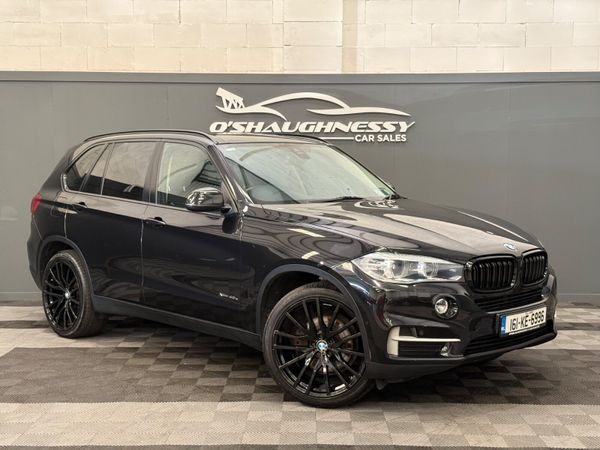 BMW X5 SUV, Petrol Plug-in Hybrid, 2016, Black